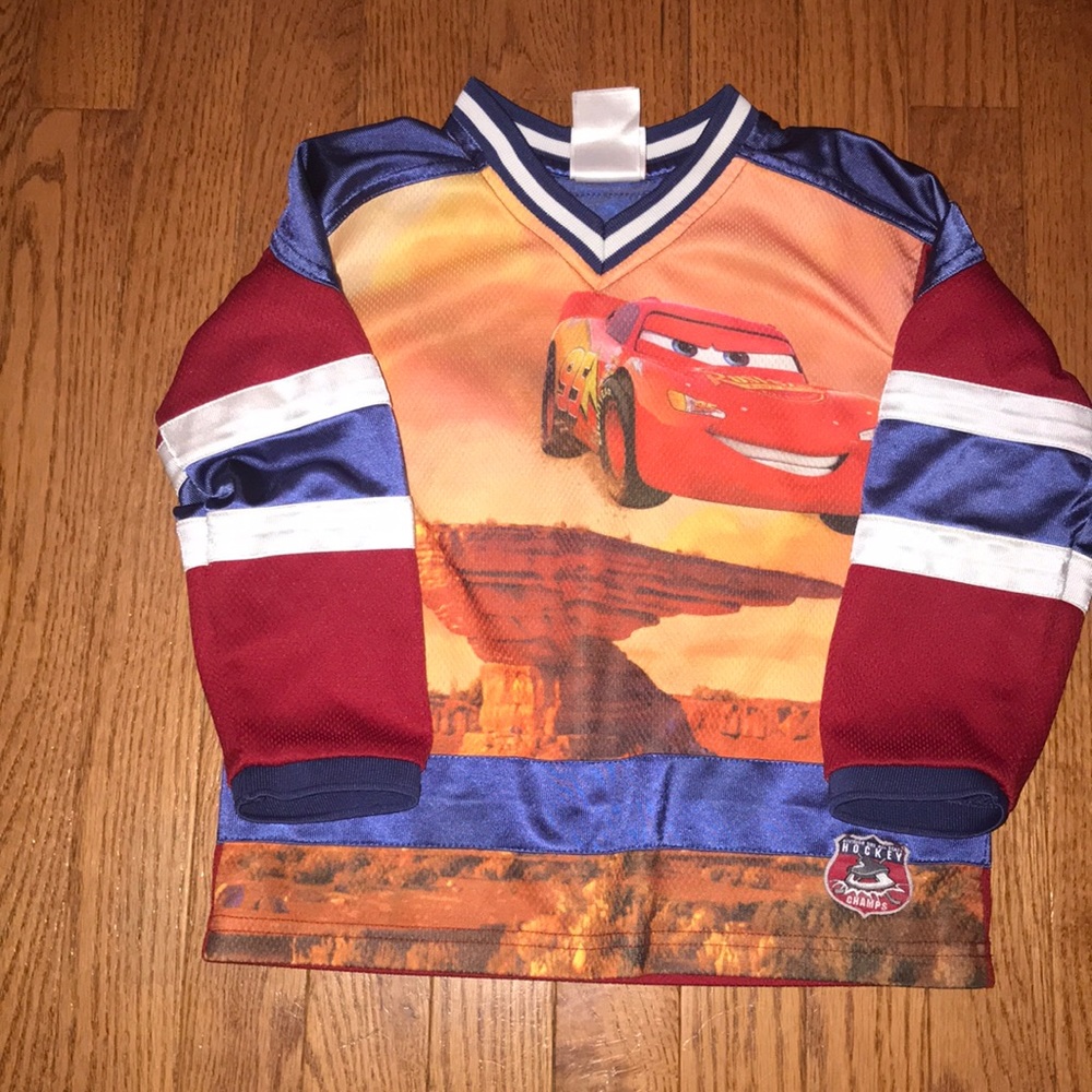 Lightening McQueen Hockey Jersey